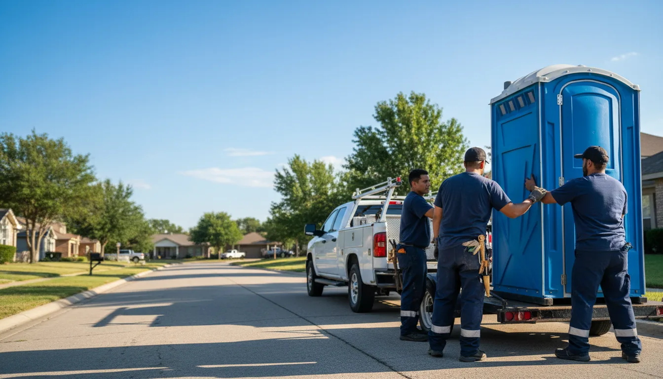 Portable Toilet Rental in Glen Rock, NJ near me